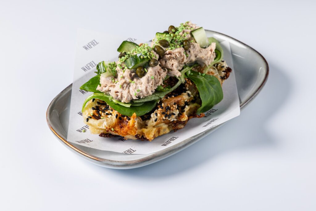 TUNA MELT WAFFEL